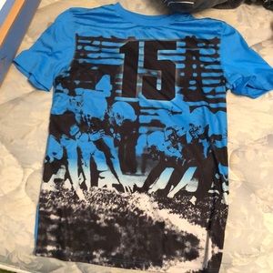 Boys number 15 dry fit shirt